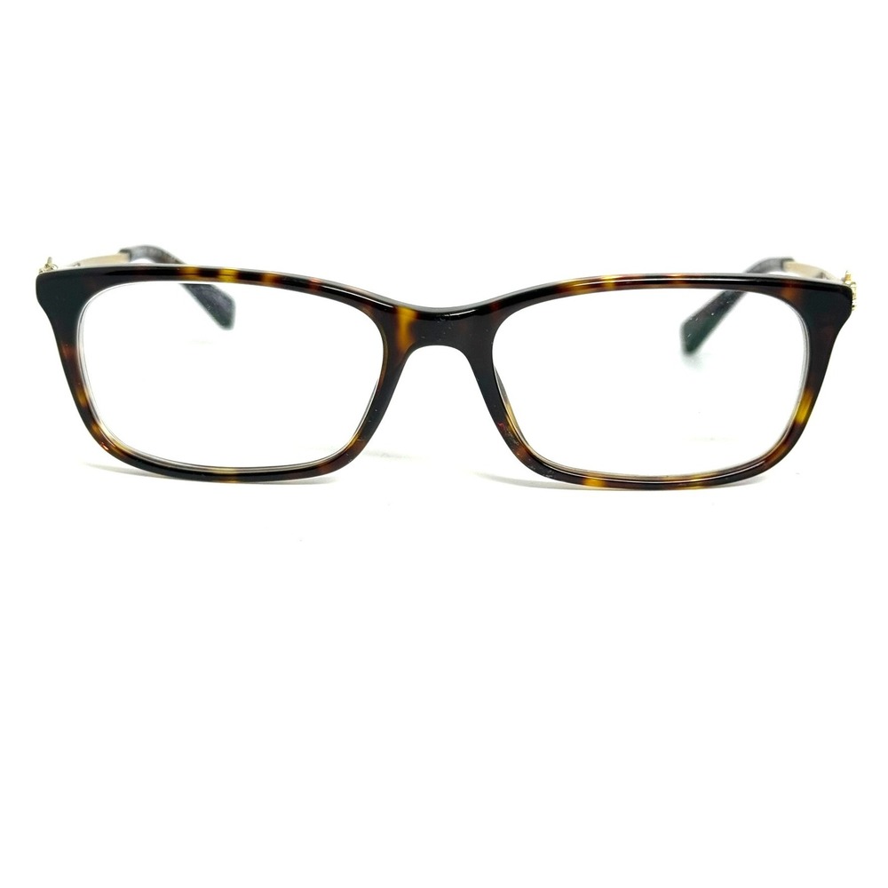 Coach HC6110 5485 Dark Tortoise Gold Horse Carriage Eyeglasses Frames 52-16-140